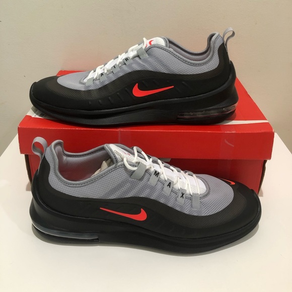 nike air max axis wolf grey total crimson